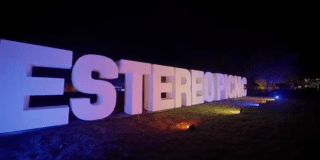 Imagen de un letrero que dice Estéreo Picnic