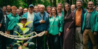 funcionarios del Jardín Botánico de Bogotá