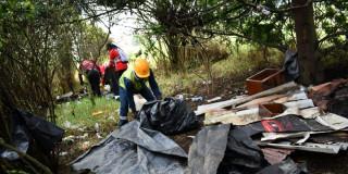 Foto de jornada de limpieza. 