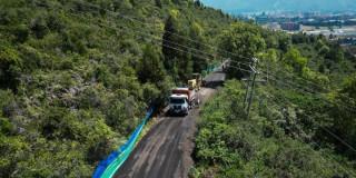 Foto de trabajos adelantados por la UMV en Suba