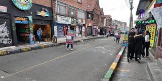 Foto del sector comercial de Marly