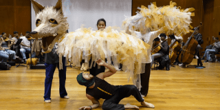 Imagen de la puesta en escena de una de las obras que estarán en el FIAV