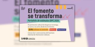 Imagen de afiche oferta de estímulos 2026