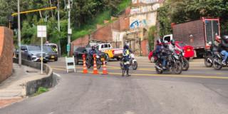 Foto de una vía de Bogotá