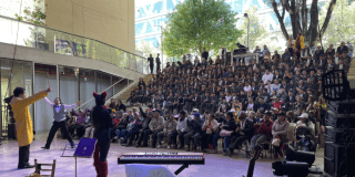 Imagen de un evento en uno de los escenarios del CEFE Chapinero.