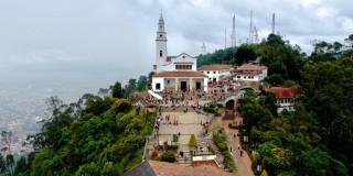 Foto que muestra la iglesia de Monserrate