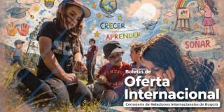 Becas y oportunidades en el exterior para jóvenes en Bogotá abril 2026