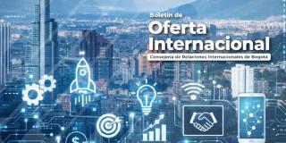 Foto panorámica de Bogotá.