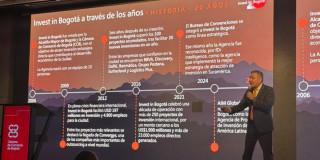 Foto del conversatorio en Corferias Bogotá.