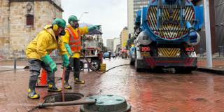 Trabajadores del Acueducto de Bogotá 