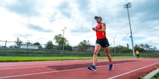  César Alberto Herrera del Equipo Bogotá de atletismo