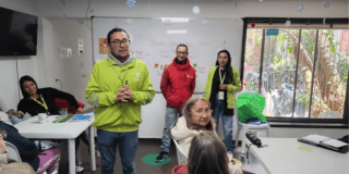 Foto de una charla ciudadana 