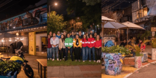 Foto de funcionarios de la localidad de Barrios Unidos 