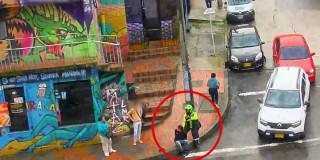 Imagen del sistema de videovigilancia en la que se identifica al ladrón.