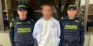 Alias 'Kike', capturado por la Policía.