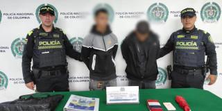 Dos capturados por hurto en San Cristóbal