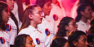 Imagen de Coro Filarmónico Infantil, agrupación vocal de la Filarmónica de Bogotá.
