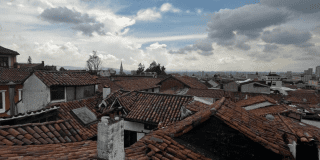 Foto panorámica de Bogotá