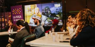 Imagen de personas en rendición de cuentas FUGA