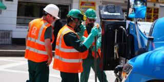 Trabajadores del Acueducto de Bogotá 