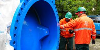 Trabajadores del Acueducto de Bogotá 
