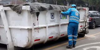 Foto que muestra un Ecopunto en Bogotá.