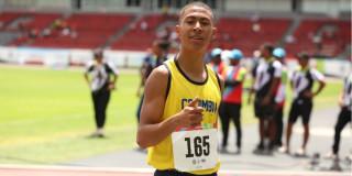 Atleta Sergio Rojas Escuero del Equipo Bogotá 