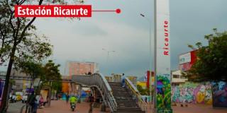 Foto de estación Ricaurte. 
