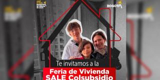 Imagen gráfica relacionada con la feria de vivienda Colsubsidio