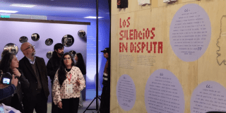 Imagen del pabellón del Distrito en la Feria del Libro