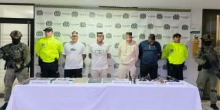 Cuatro de los capturados de red de narcotráfico requeridas para extradición.