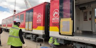 Foto de un tren del Metro 