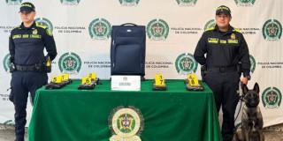 Cocaína incautada en El Dorado