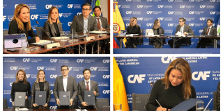 Fotos de registro de la firma de alianza