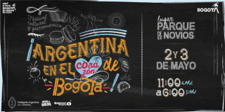 Imagen del cartel promocional del Festival que se realizará en Bogotá.