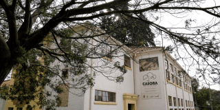 Imagen panorámica de la Casona de la Danza en Bogotá.