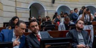 El secretario general en el Congreso de la República