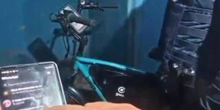 Bicicleta recuperada mediante rastreo por GPS.