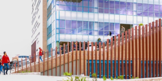 Foto de la sede de la Alcladía Local de Los Mártires 