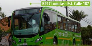 Foto de un bus de TransMilenio