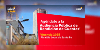 Imagen de la pieza gráfica de la Alcaldía Local de Santa Fe