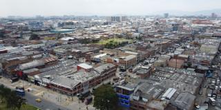 Foto panorámica de Bogotá 
