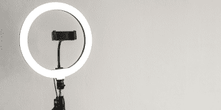 Imagen de un espacio para grabación de reels para redes sociales