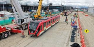Foto de un tren del Metro 