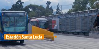 Foto de estación de TransMilenio