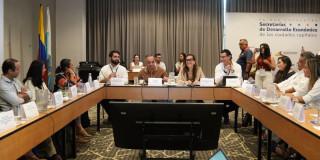Foto del Encuentro de Secretarías de Desarrollo Económico de las ciudades capitales.