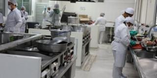Foto del Centro de Innovación Gastronómico (CIG) ubicado en la Plaza Distrital de Mercado 12 de Octubre.