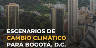 Portada de Libro Escenarios de Cambio Climático para Bogotá