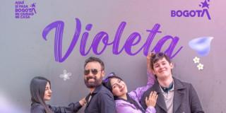 Poster de 'Violeta un amor Hecho en Bogotá', el k-drama con historias de emprendimientos.