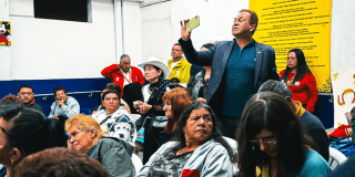 Foto del segundo dialogo ciudadano en Los Mártires